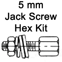 5mm Hex Jack Screws