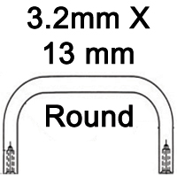 3.2mm Round Internal Thread Handles