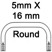 5mm Round Internal Thread Handles