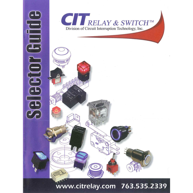 CIT RELAY & SWITCHES - Selector Guide 