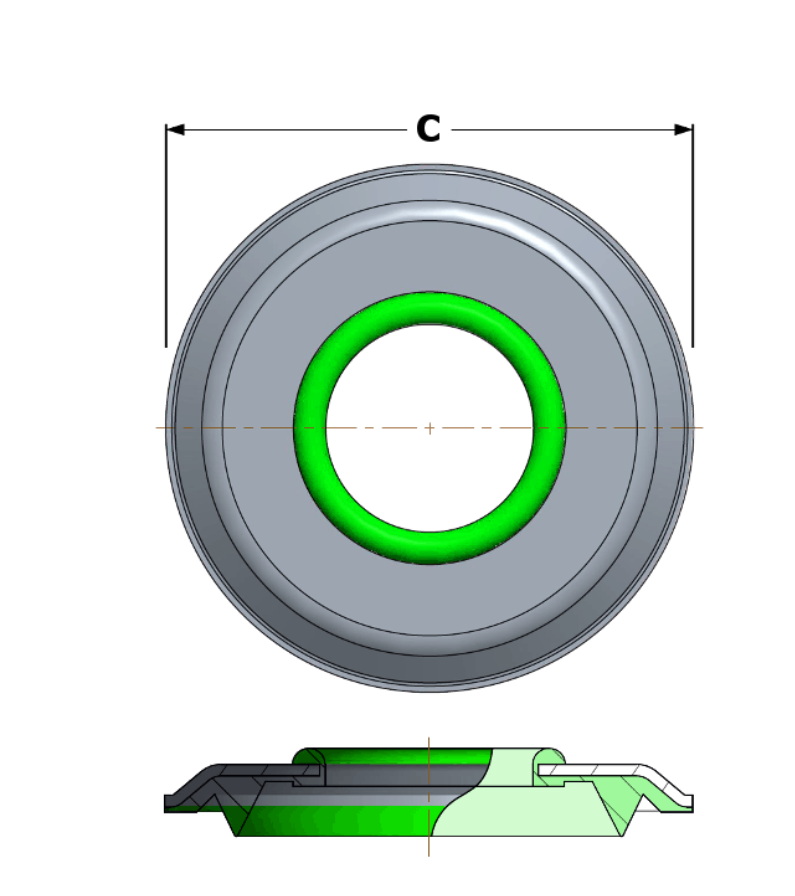 APM Hexseal Seeloc Washers