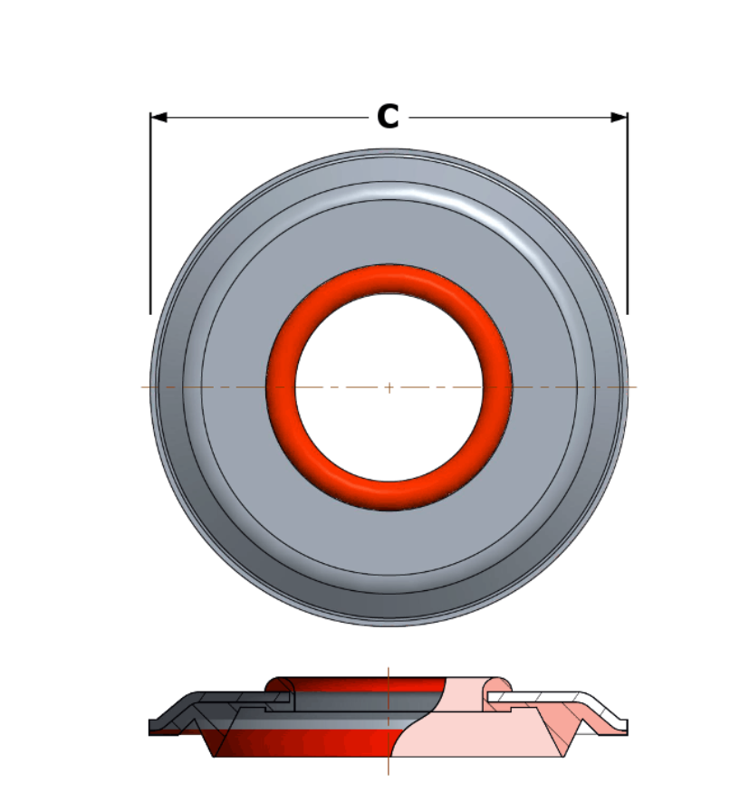 APM Hexseal Seeloc Washers