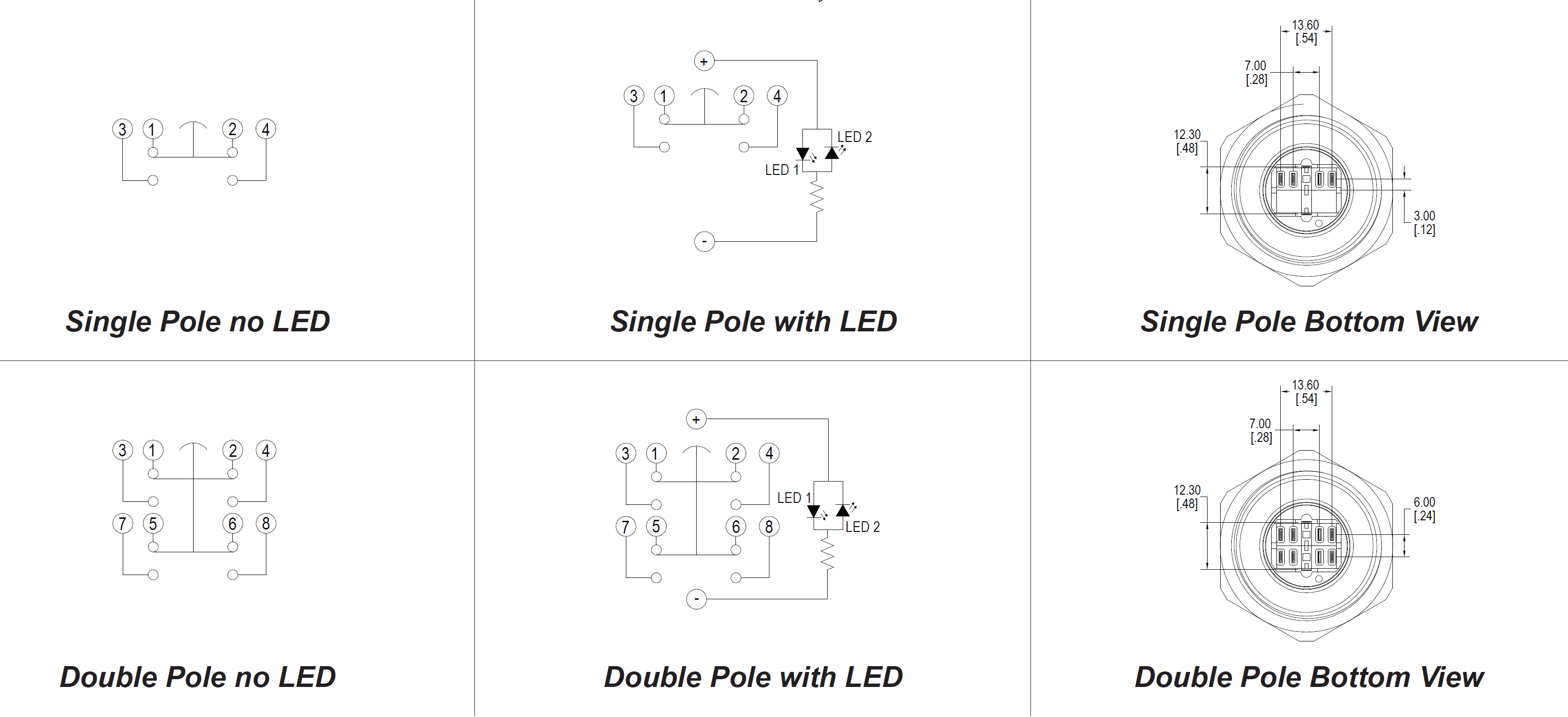 CIT DH40 Switch Schematics