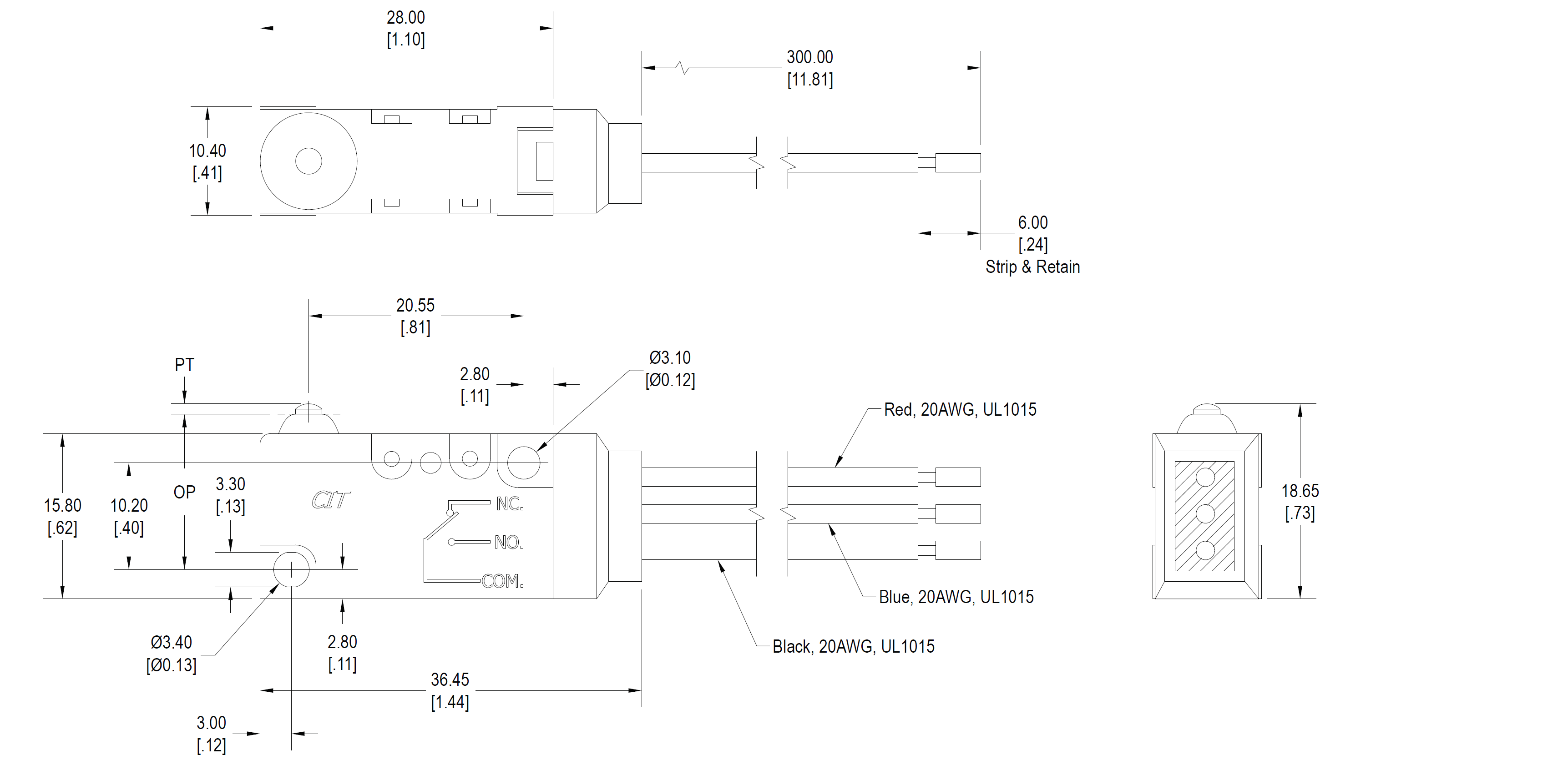 CIT VM3S Mechanical Wired