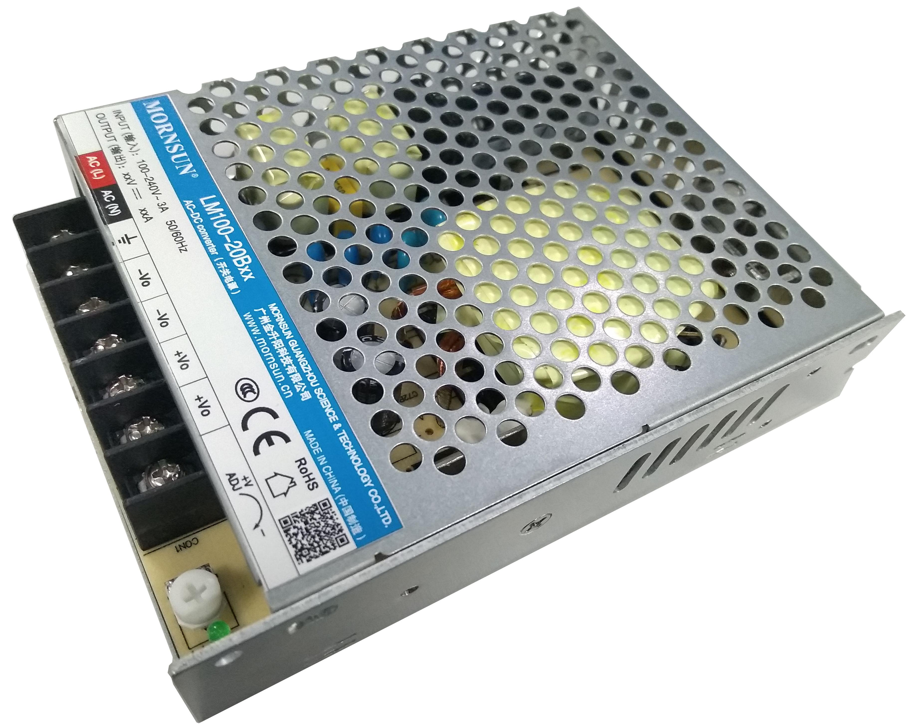 Mornsun LM100 Enclosed Power Supply