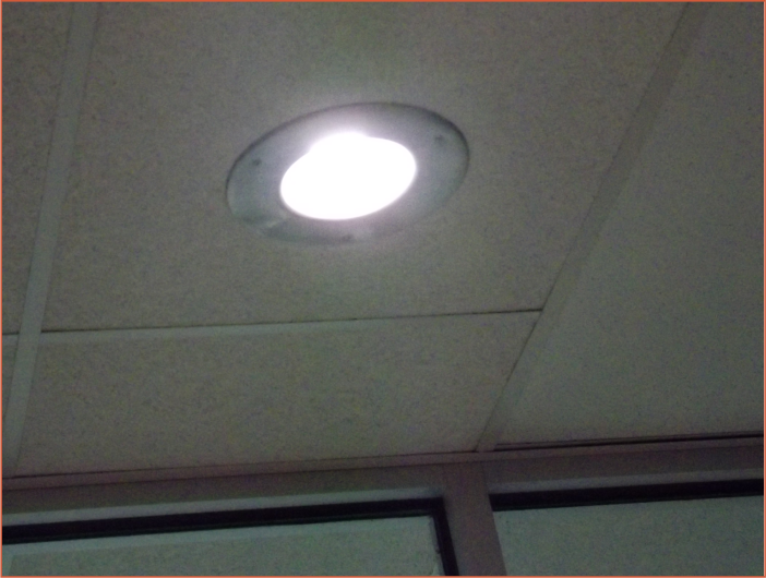 Fixture with VCC LED Lamp