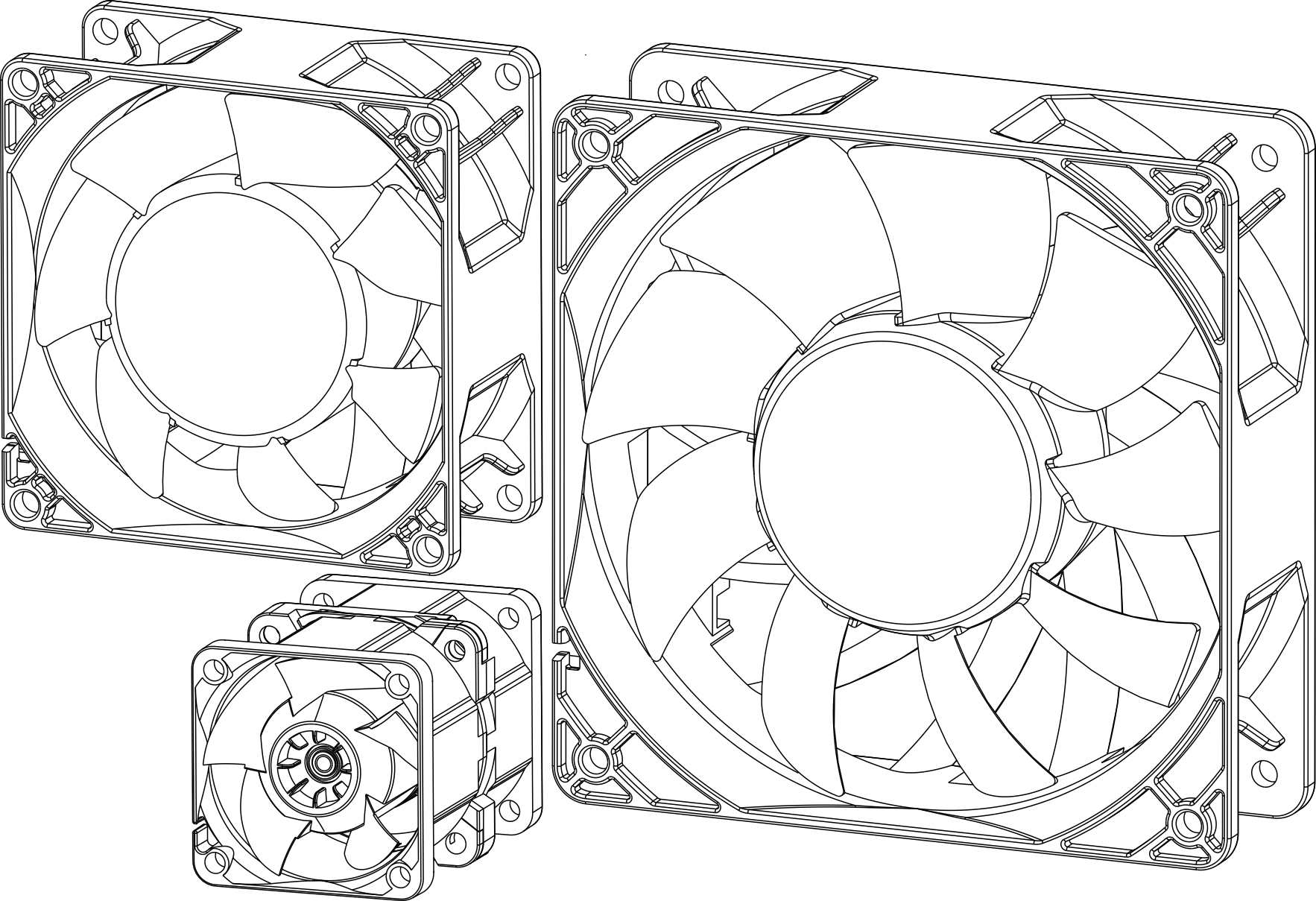 Cooltron High Performance DC Axial Fans