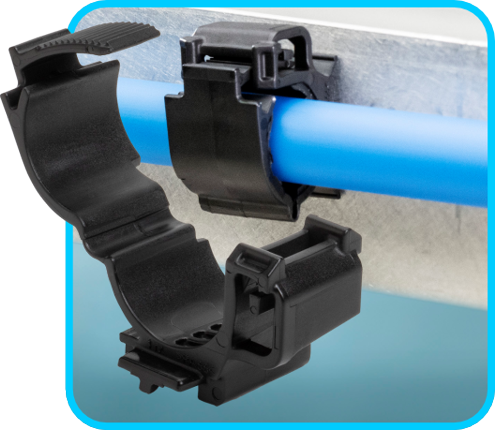 HellermannTyton Ratchet O Clamps