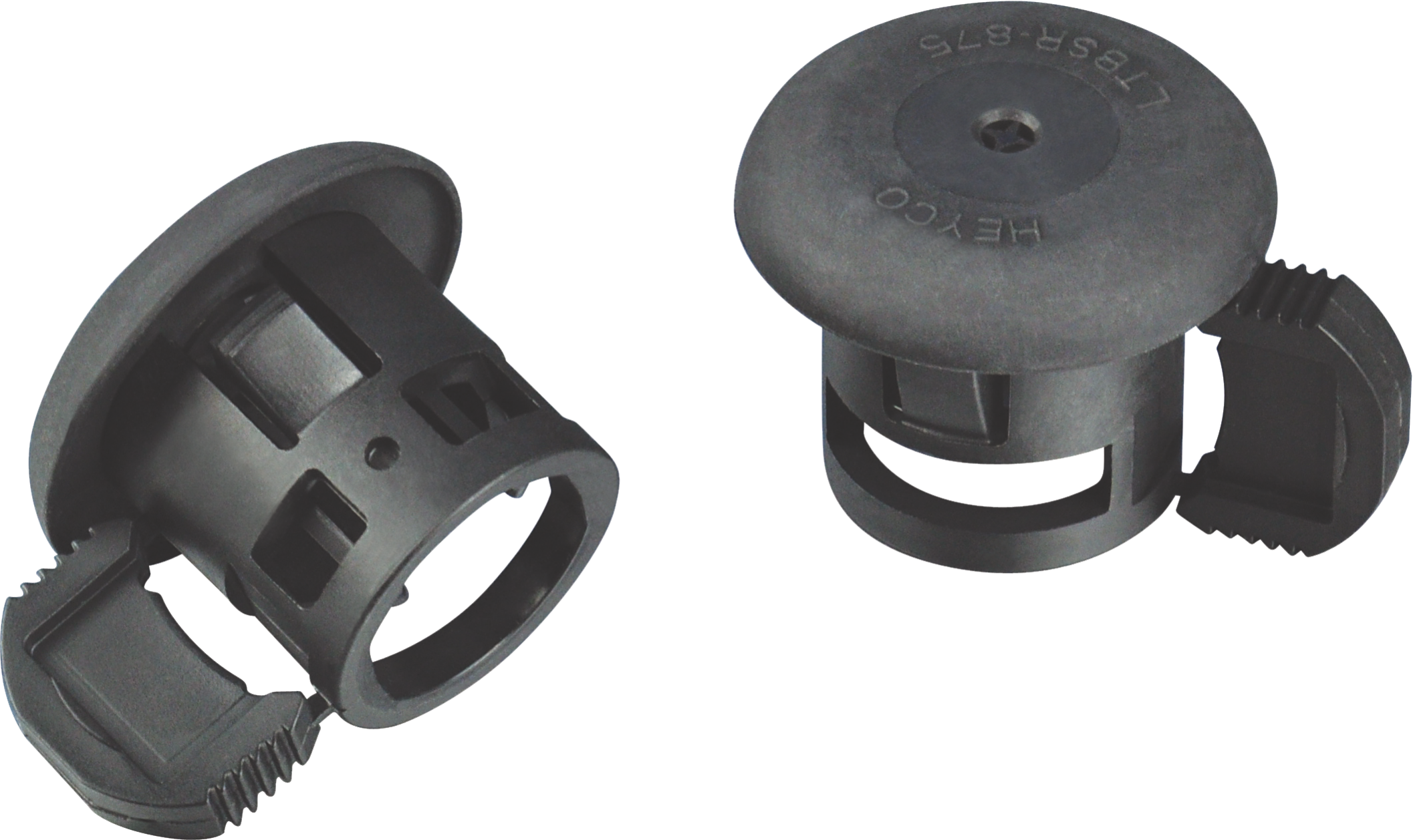 Heyco Low-Profile Snap-In Liquid-Tight Strain Relief Bushing