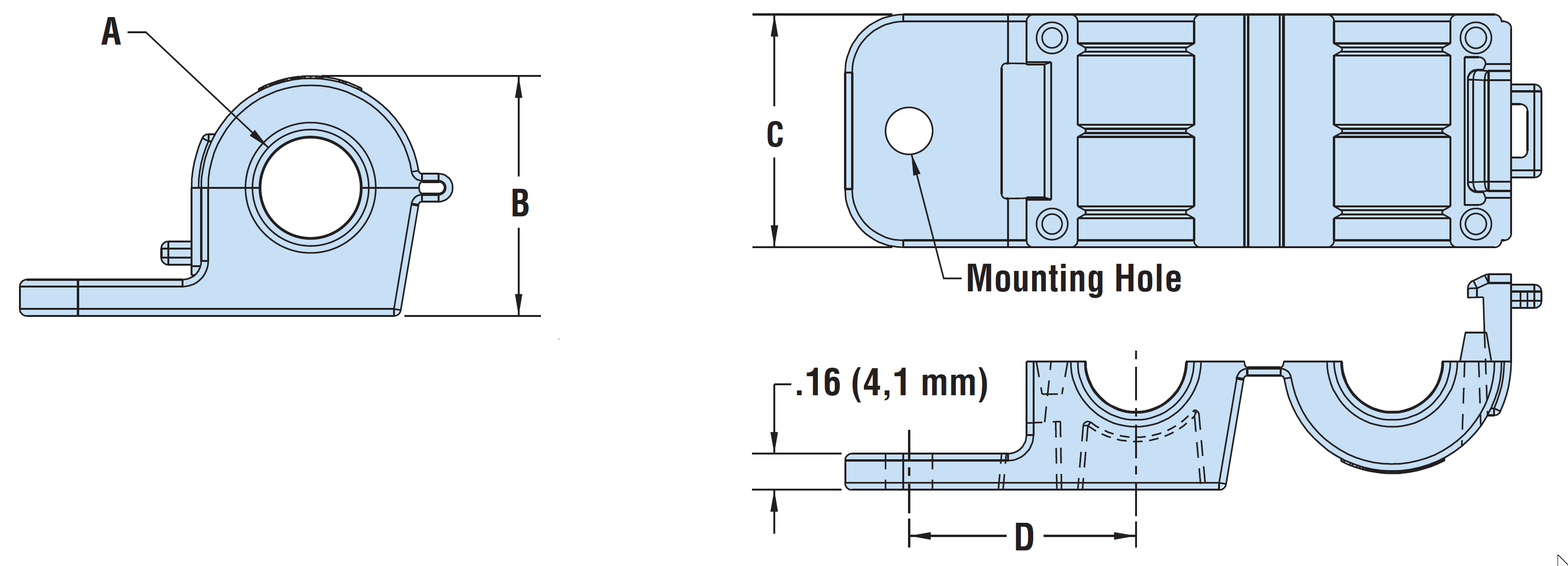 Heyco Lockit P Clamps