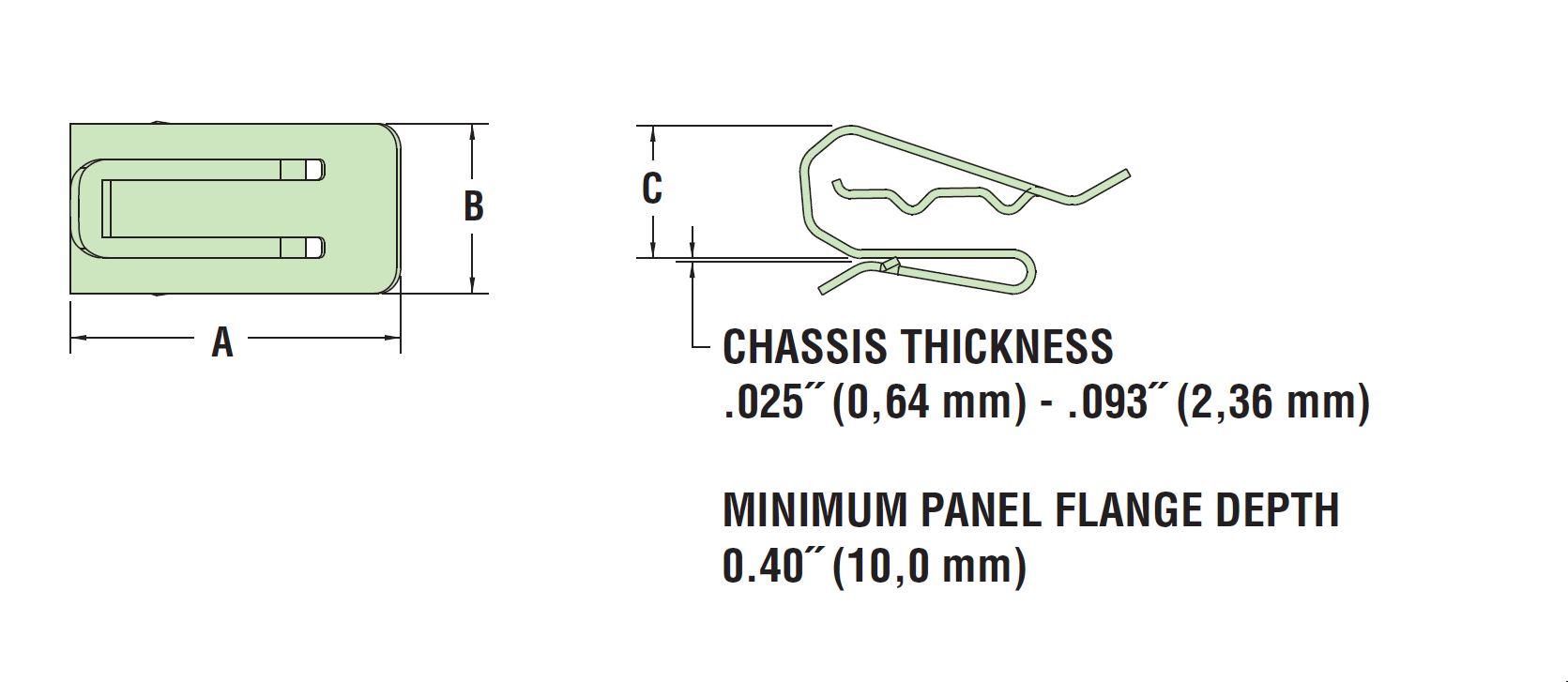 HEYClip™ SunRunner® Short Flange