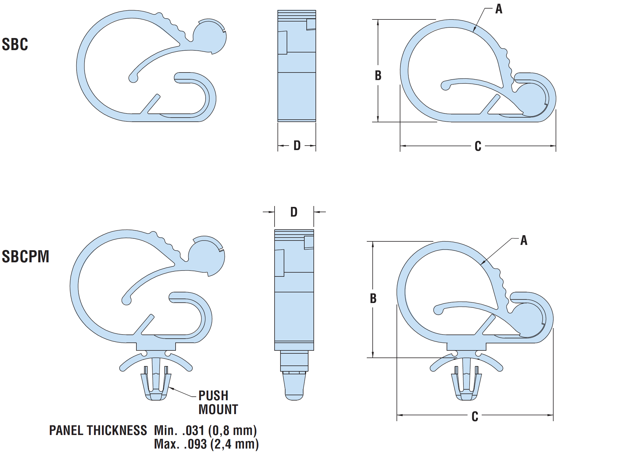 Heyco Speed Bundle Clamps