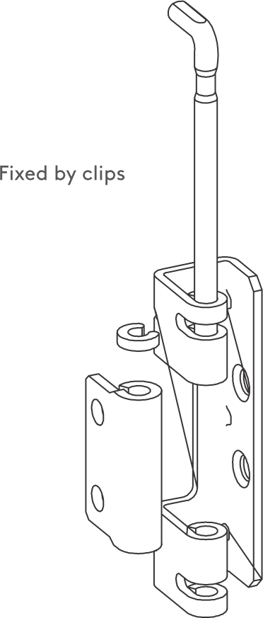 Mesan 995 Concealed Hinge