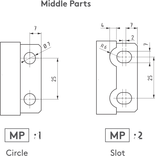 Mesan 995 Concealed Hinge