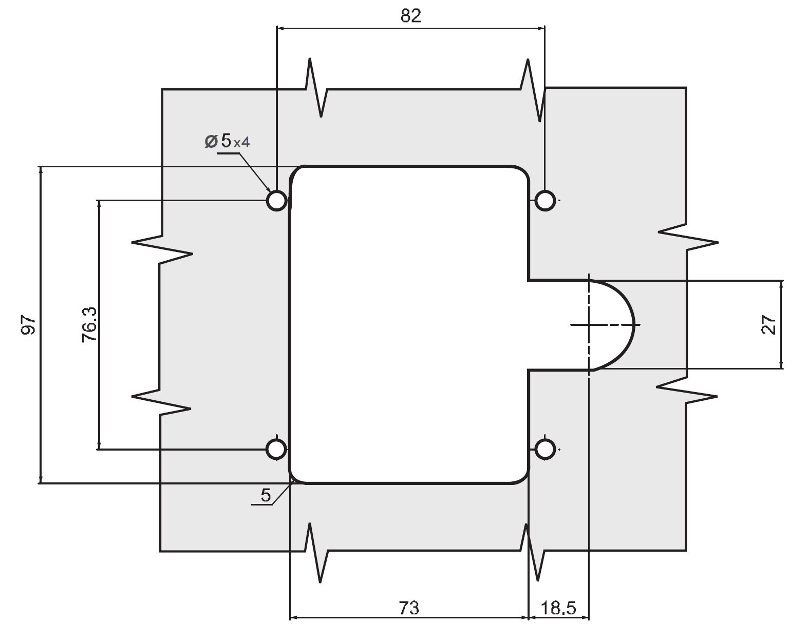 Mesan T Handle Compression Latch
