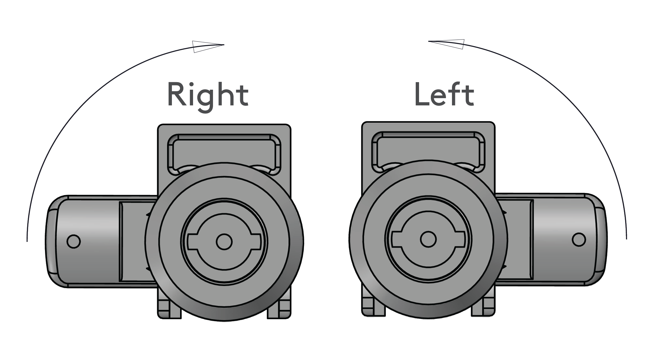 Mesan Quarter Turn Locks Easy Fixing