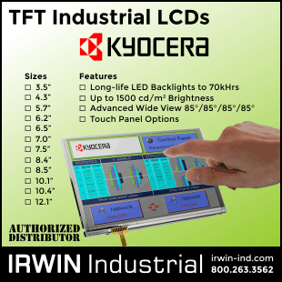 TFT Industrial LCDs Advert
