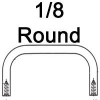 1/8 Round Internal Thread Handles